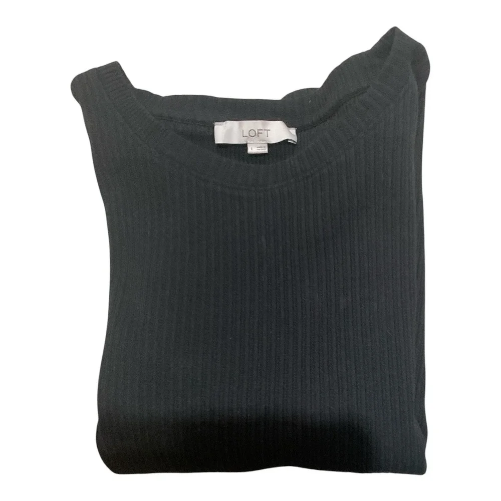 LOFT ribbed knit